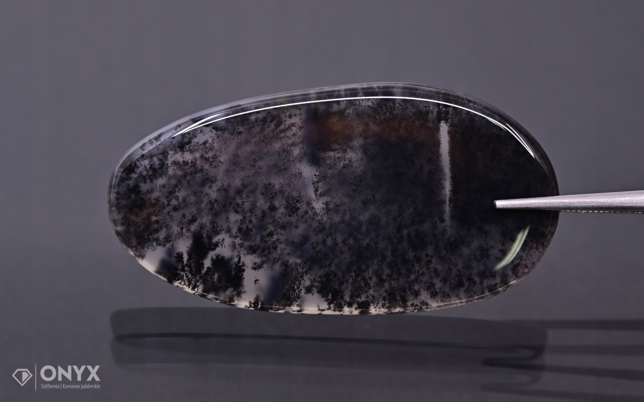 Dendritový achát z Kazachstánu nepravidelná destička