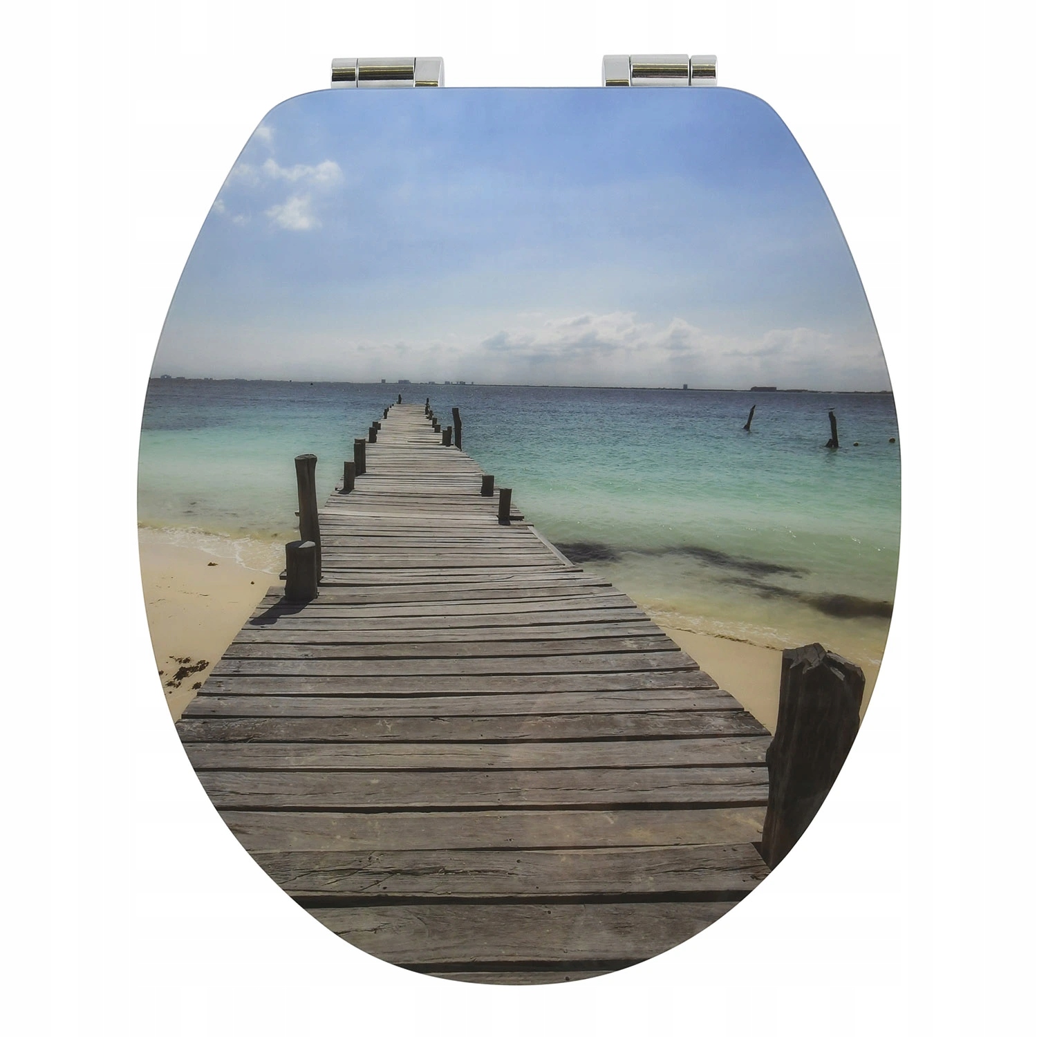 Msv Wc doštička Maledives, s motívom, Mdf
