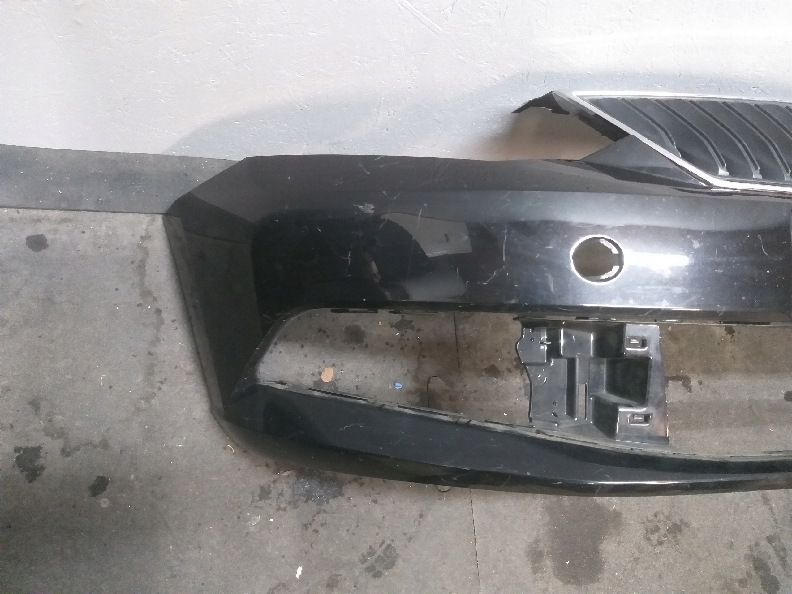 BUMPER FRONT SKODA FABIA III 3 6V