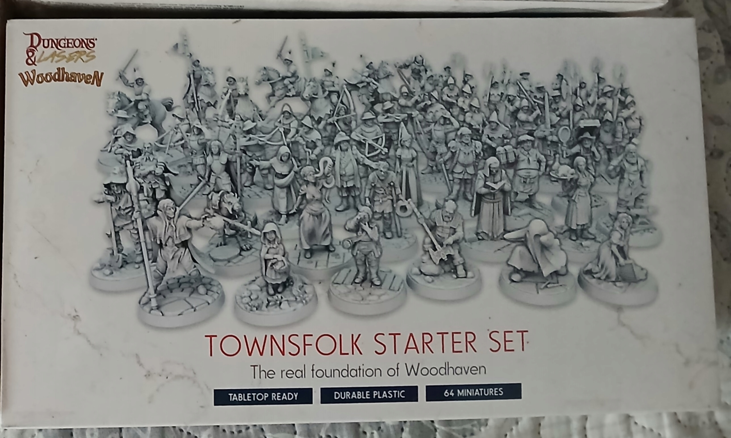 D&L: Townsfolk Miniature Pack - Archon Studio - wersja kickstarter - NOWY