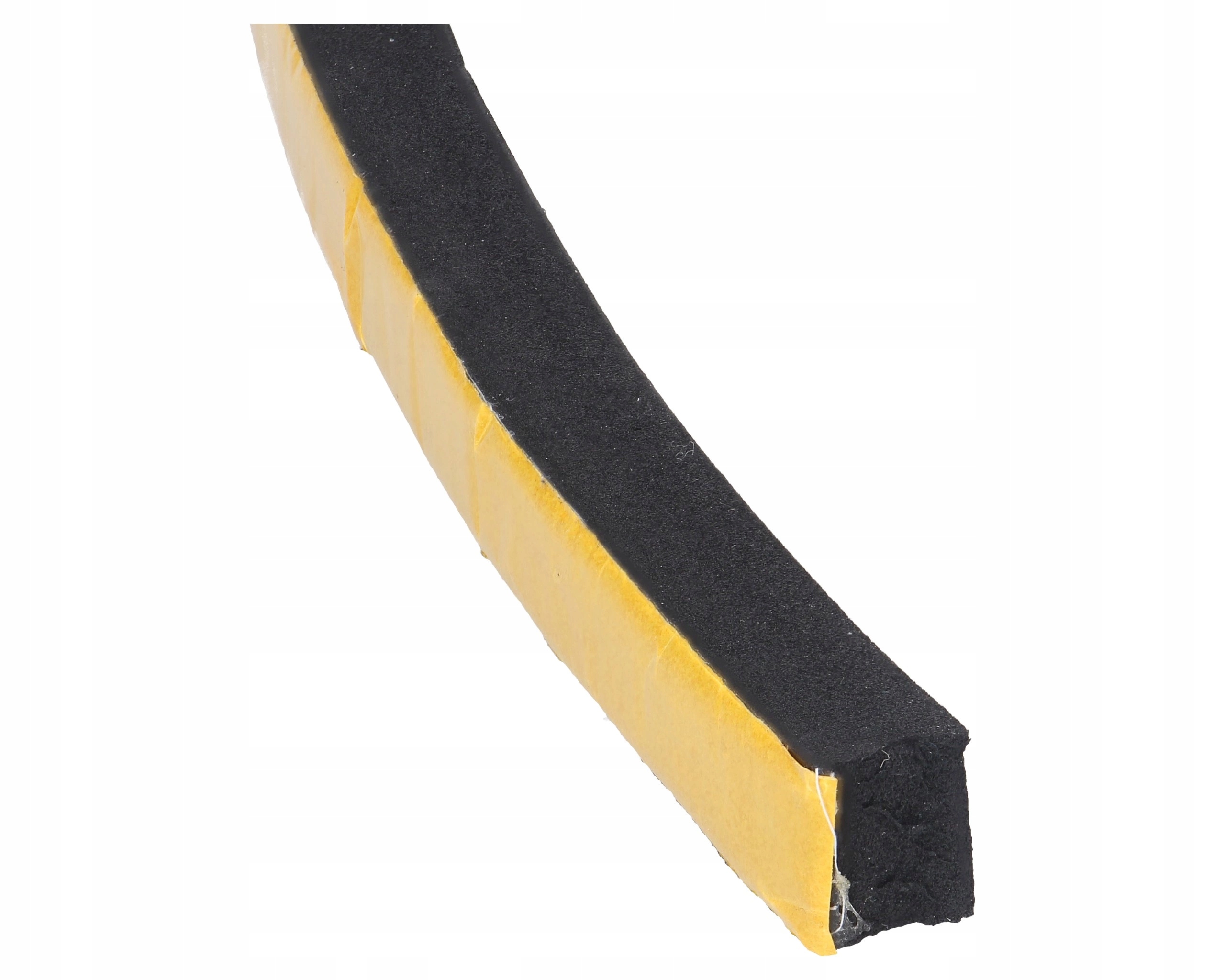 gumové těsnění samolepicí vrstvou 15x15 mm 10 m