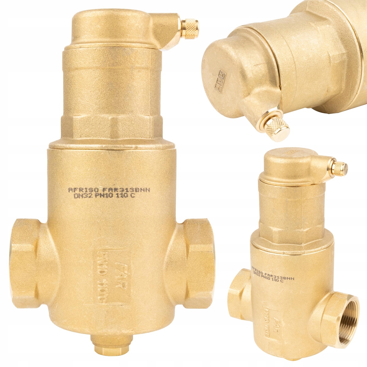 Odlučovač Vzduchového Filtra Pre Inštaláciu Afriso Far 313 1 1/4 Palca 5/4 DN32