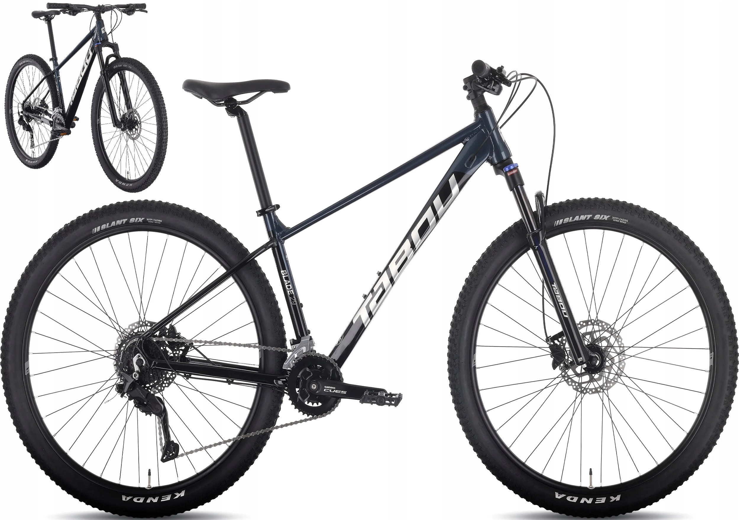Rower Mtb Tabou Blade 3 29" L 17.5" black black