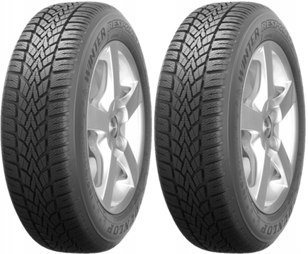 2x 165/65R15 DUNLOP WINTER RESPONSE 2 MS 81T