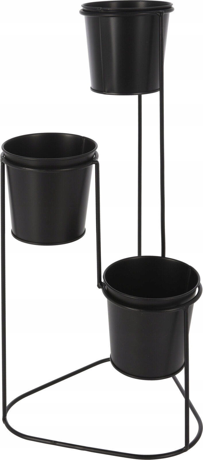 

Stojak na 3 kwiaty w czarnym kolorze 46cm