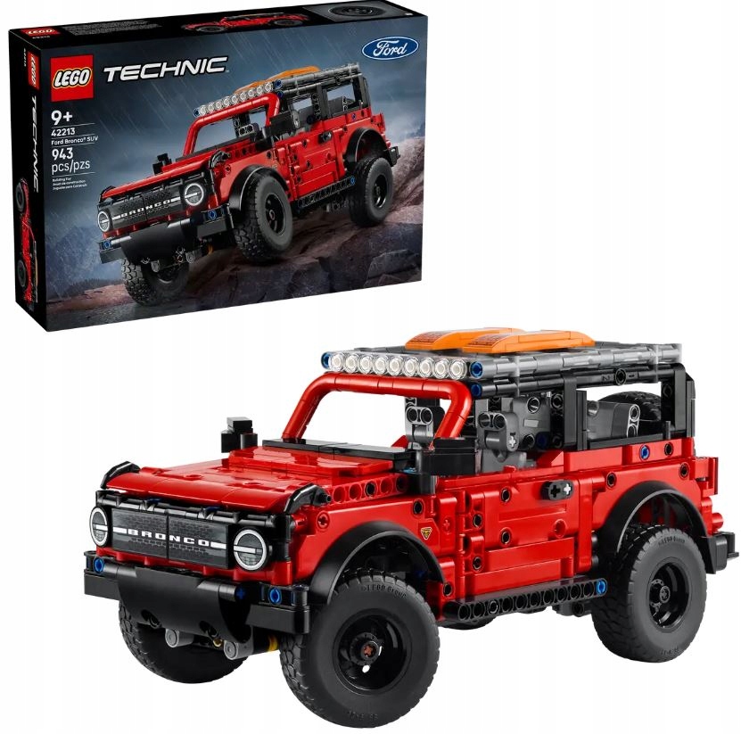 Lego Technic Ford Bronco Suv 42213 – auto z kostek pro chlapecký den