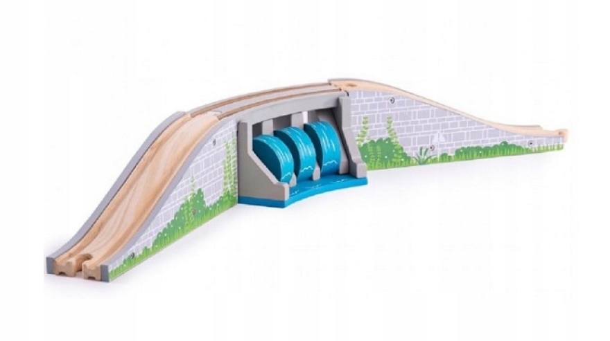 Most nad zaporą rzeczną z wodospadem 3 el. BigJigs EAN (GTIN) 0691621802793