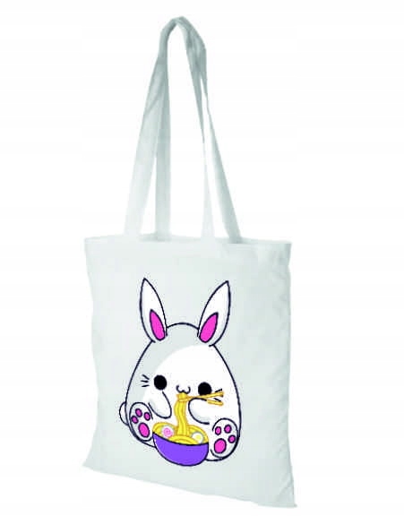 

Bunny Ramen torba na zakupy kawaii