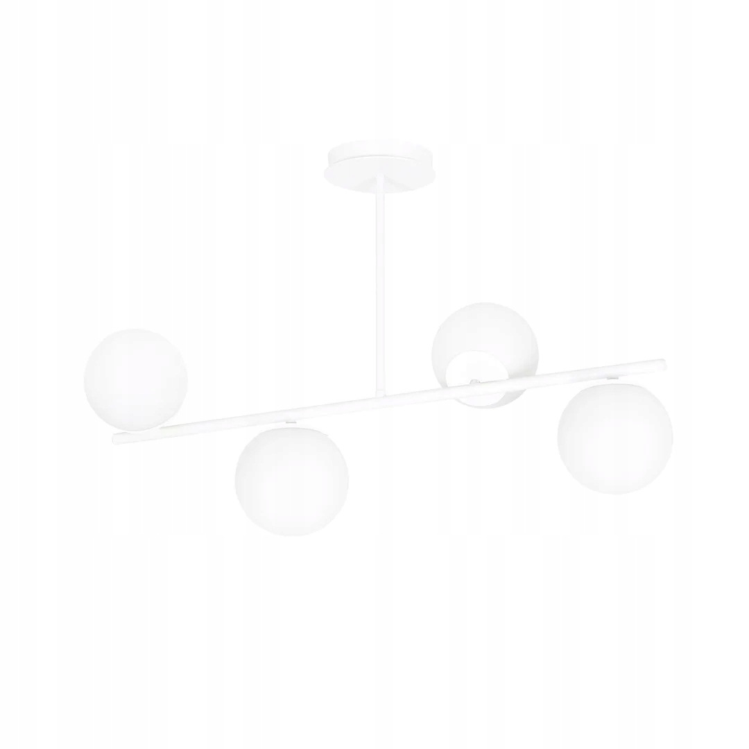 Stropná Lampa Emibig Bior 4xE14, biela, moderný dizajn, 40W Emibig