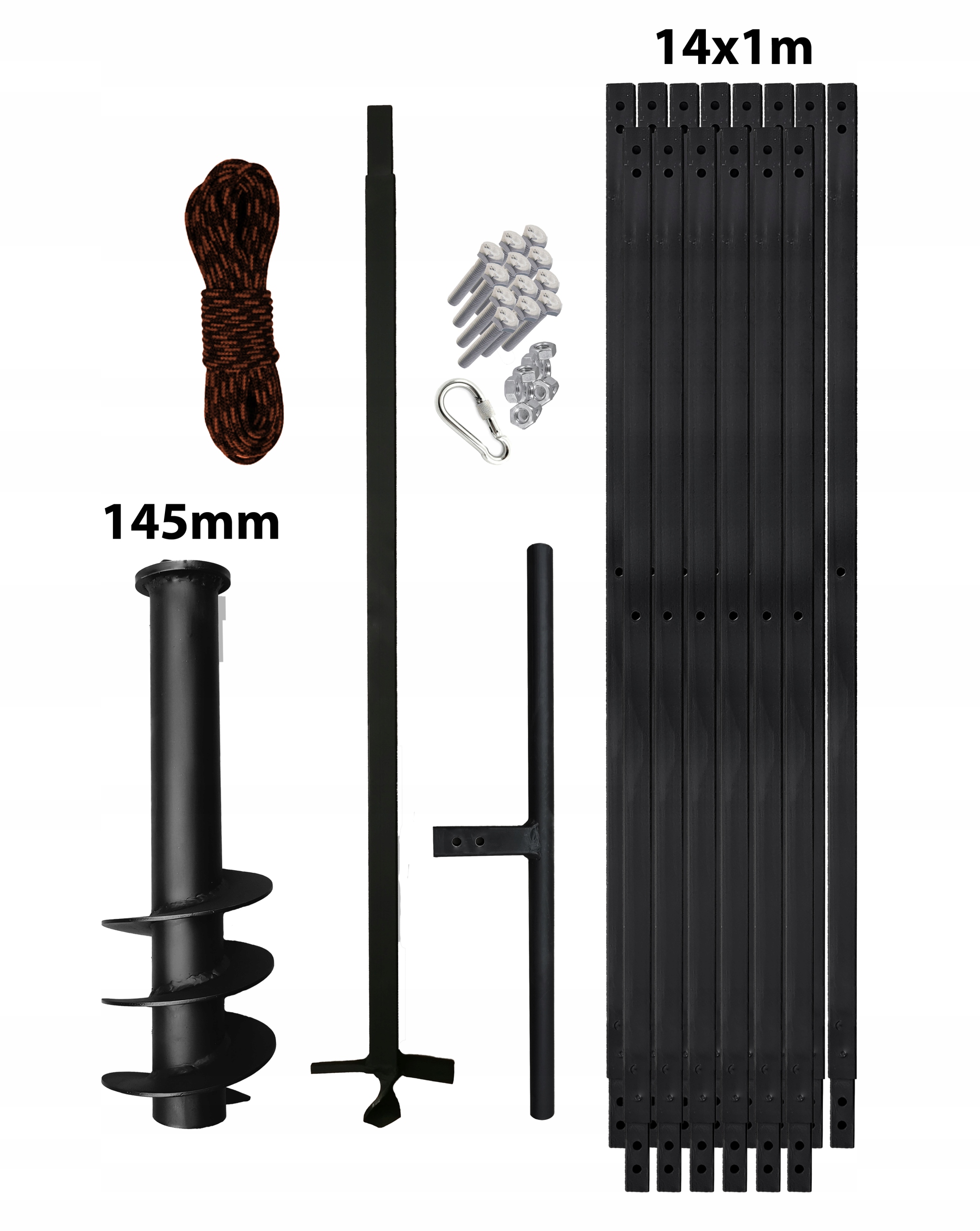 

Wiertnica ręczna do studni 145mm 15m