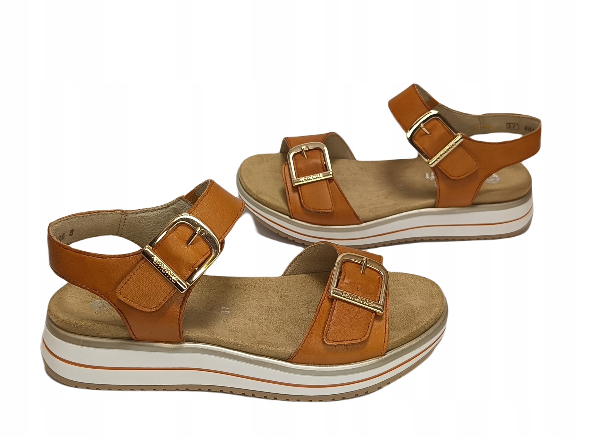 Pohodlné Sandály Remonte D1J51-38 Orange r39