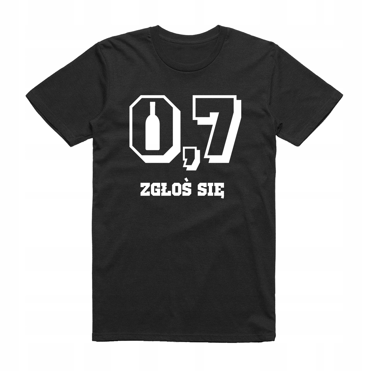 

L - Koszulka T-shirt 0,7 Zgłoś Się Parodia Serialu