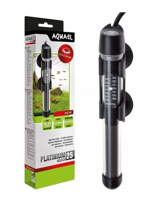 Levně Aquael Platinum 25W ohřívač 10-25L