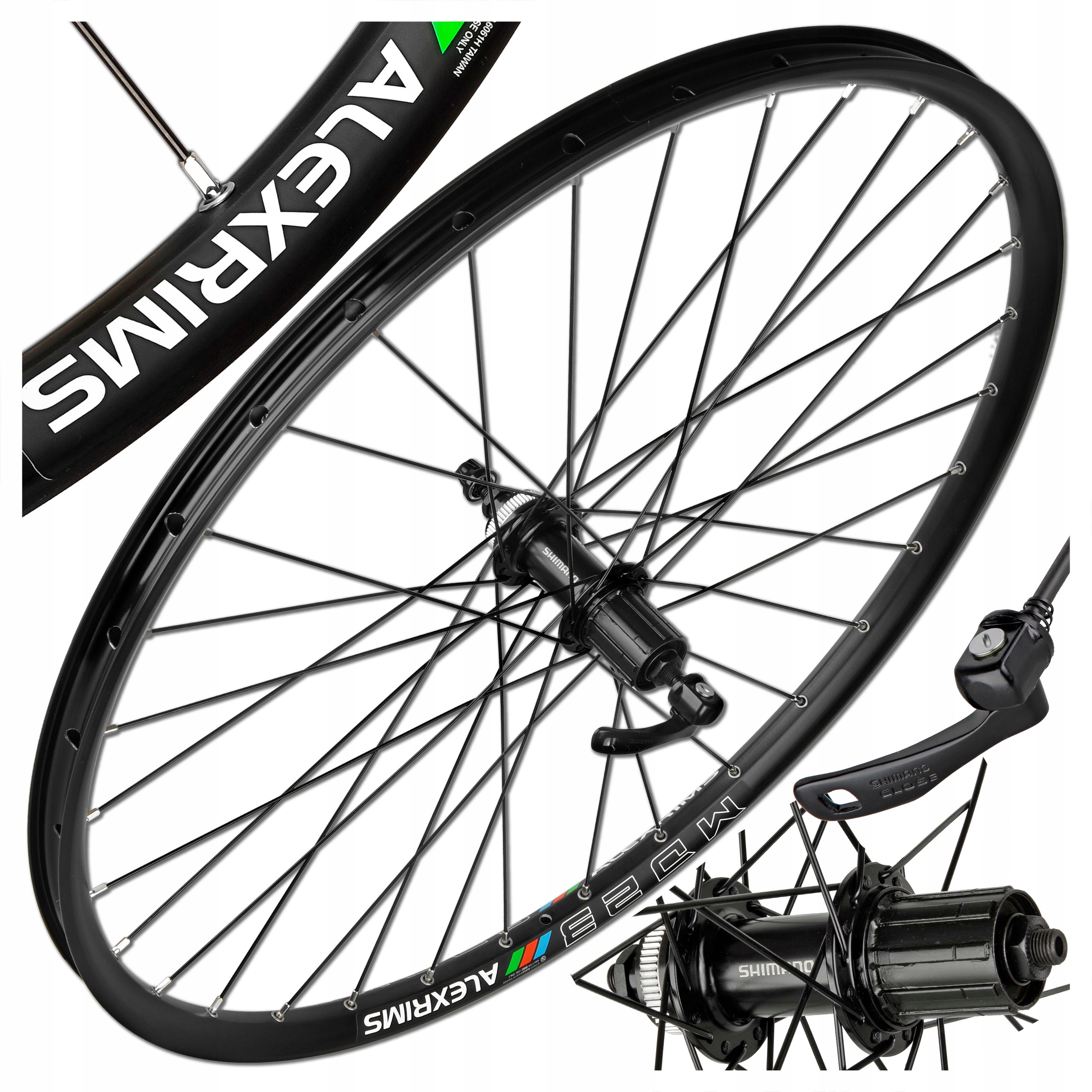 KOŁO ROWEROWE TYŁ ALEXRIMS MD23 27,5'' 584x23 SHIMANO CENTERLOCK ...