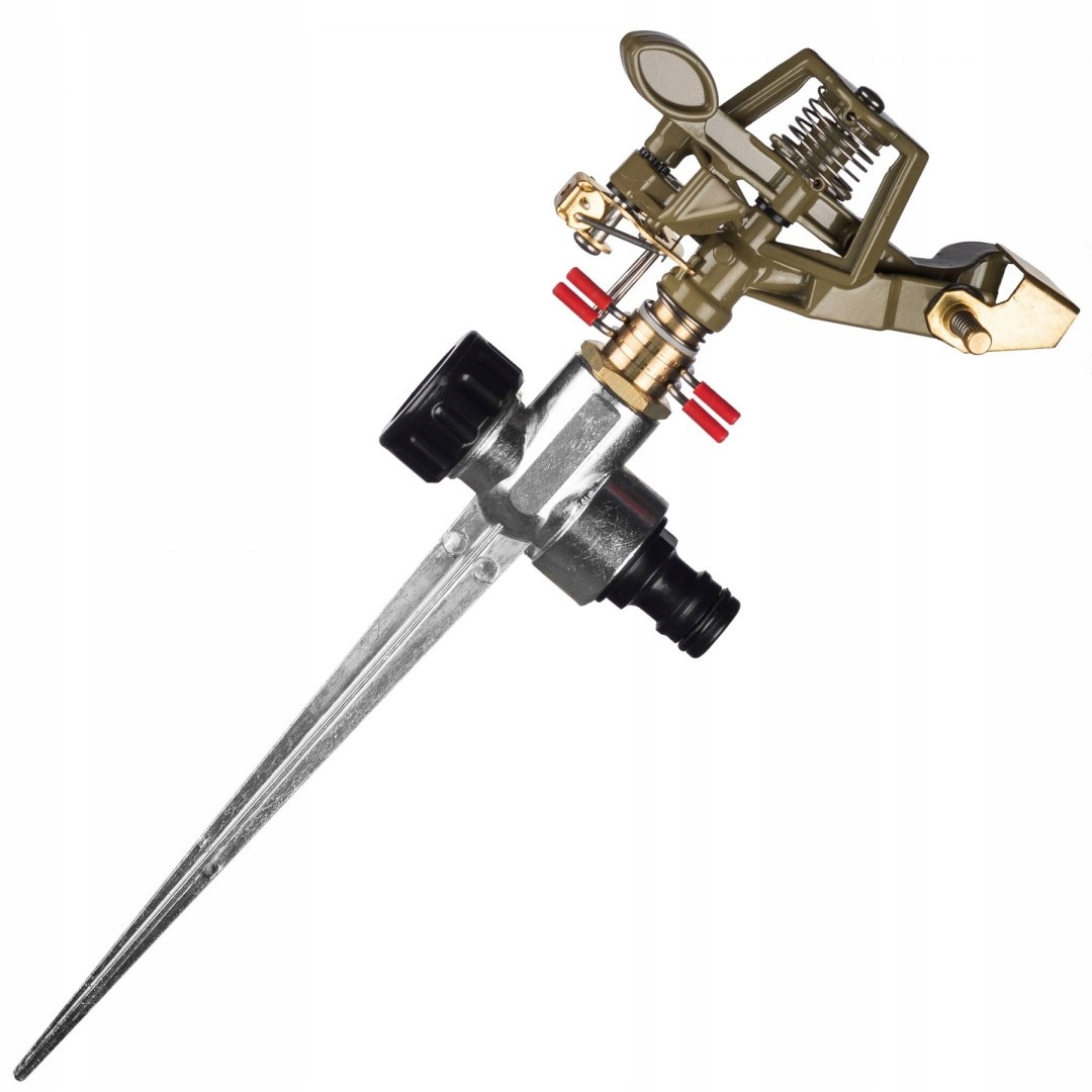 ZRASZACZ OGRODOWY PULSACYJNY METALOWY WBIJANY 360