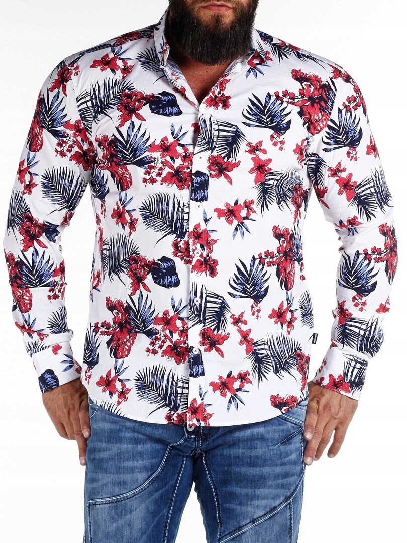 Pánská košile Casual Denní Kontrast