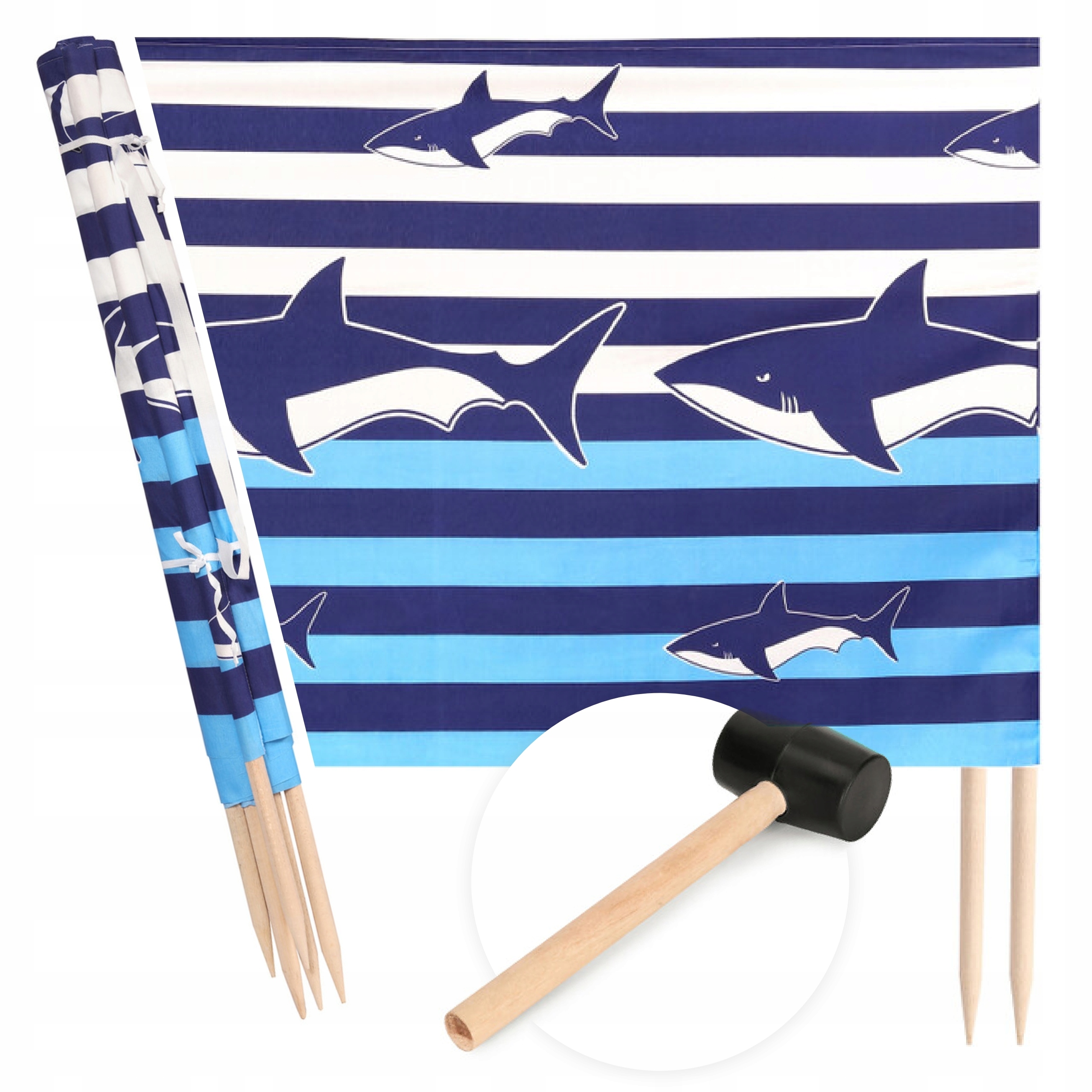 Paraván 10 m s kladivem Dlouhý žralok Garronda Výrobce Polský