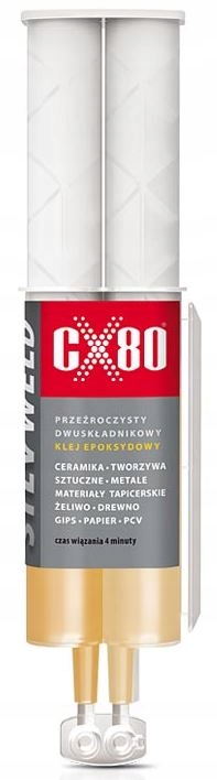 

CX80 Silvweld Klej Epoksydowy 2-SKŁADNIKOWY 24ML