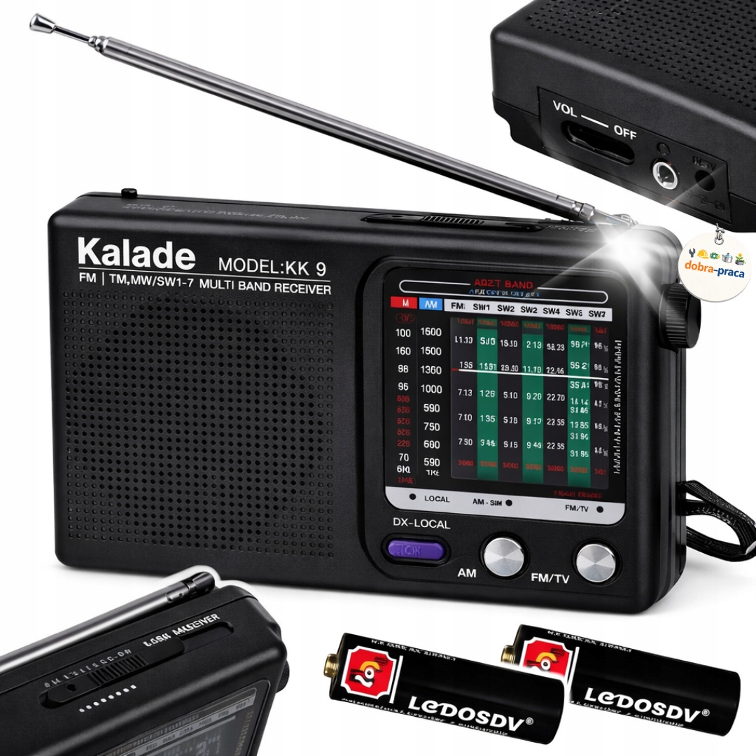Miniradio JOC KK9 3 Вт черный