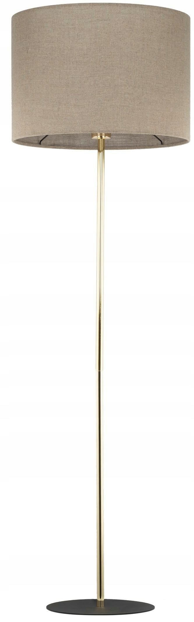 Podlahová lampa Umberto Zlatý béžový svietnik 1xE27 155 cm Stojacia lampa Dom