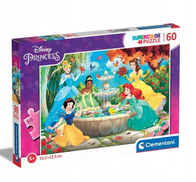 PUZZLE KSIĘŻNICZKI CLEMENTONI 26064