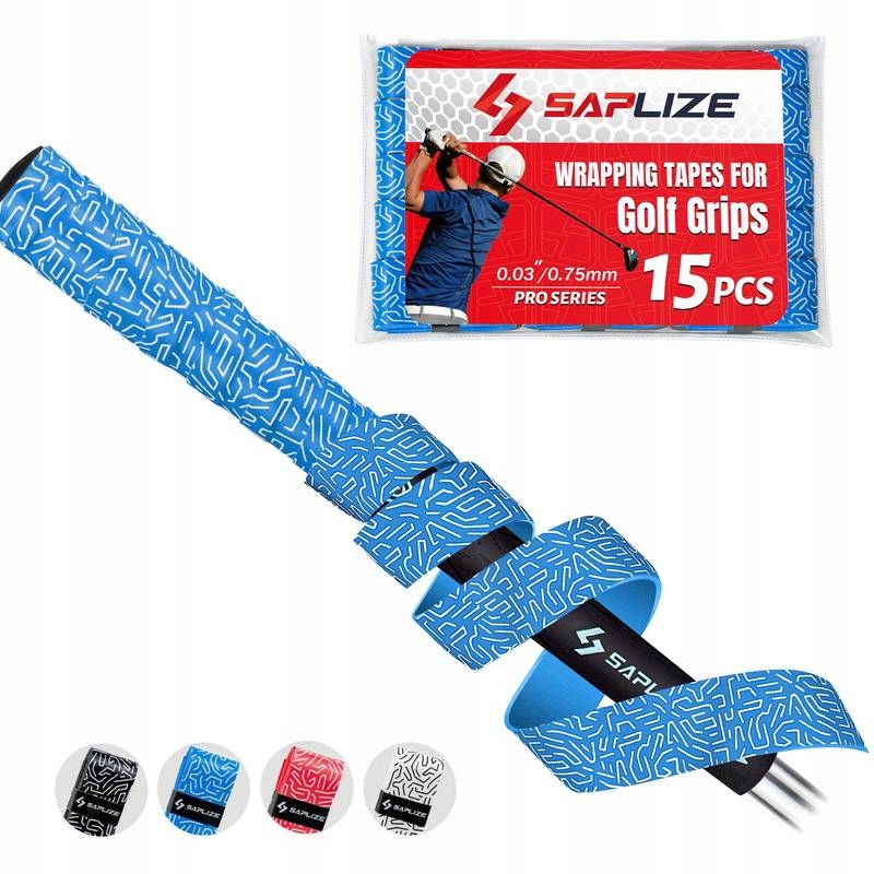 Páska na omotání úchytů holí golfových holí 15 kusů Modrá