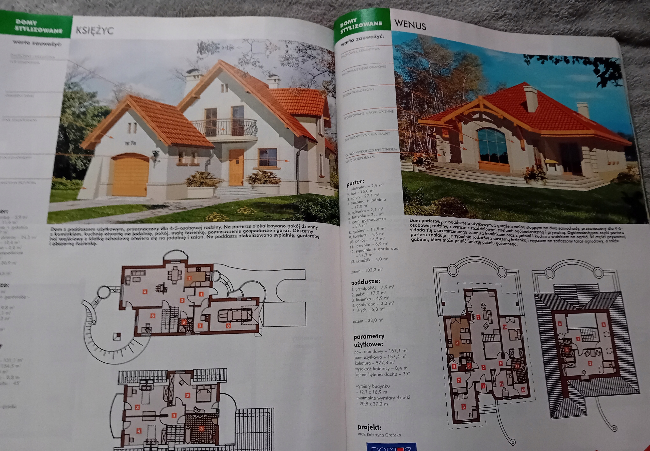 Encyklopedia Projektów Domów i Ogrodów, nr 1 ( wiosna ) / 2005. Numer czasopisma 1