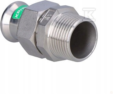 Šroubení Vnější Závit 22X1 Ag Inox Press