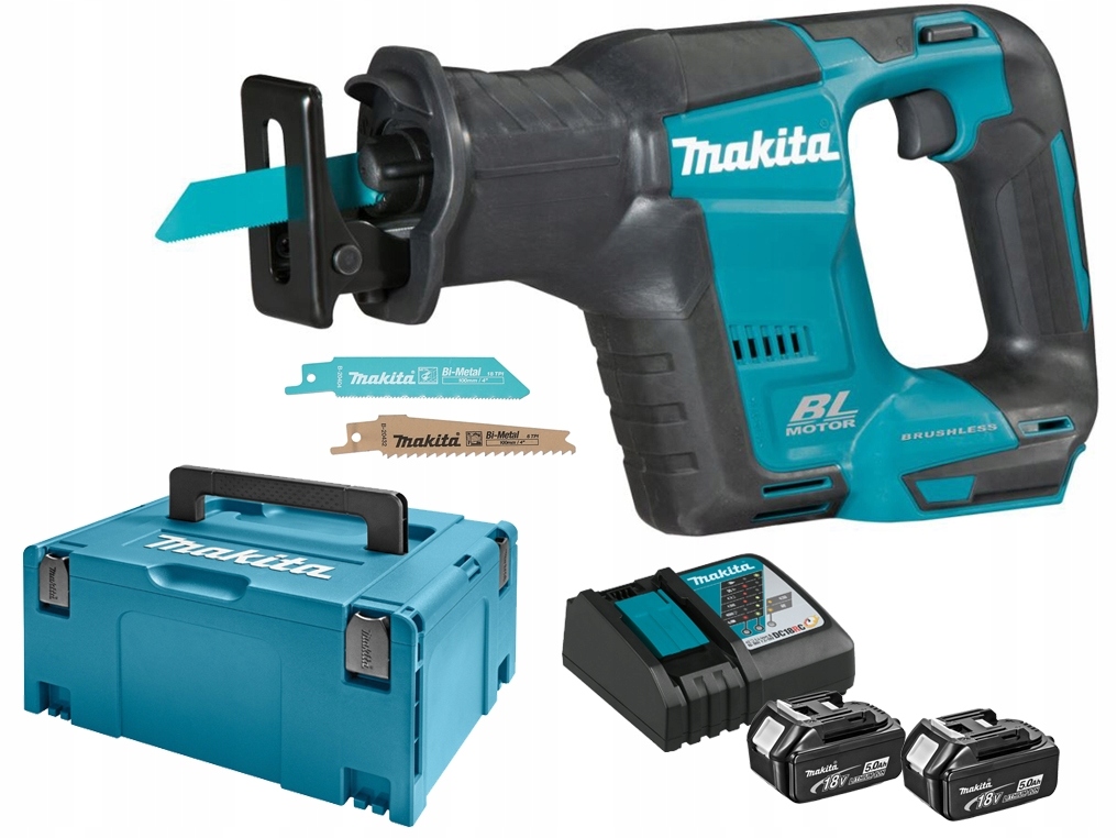 Makita DJR188RTJ Akum. Piła Posuwowa Szablasta 18V
