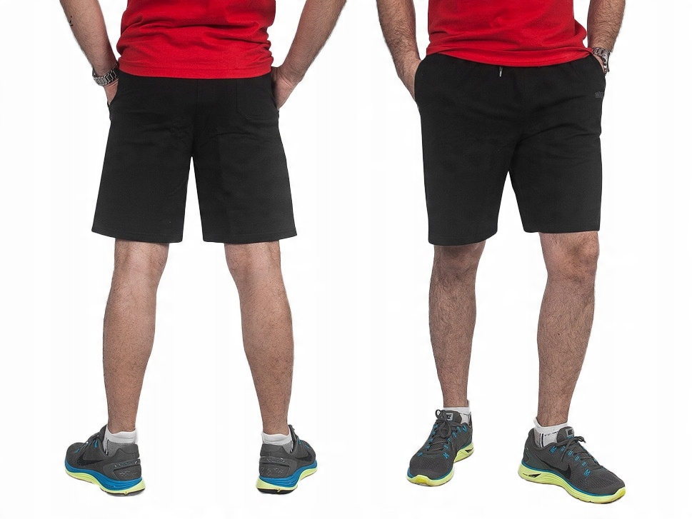 

Krótkie Spodenki Dresowe Męskie Wxm 1/2 XXL czarne