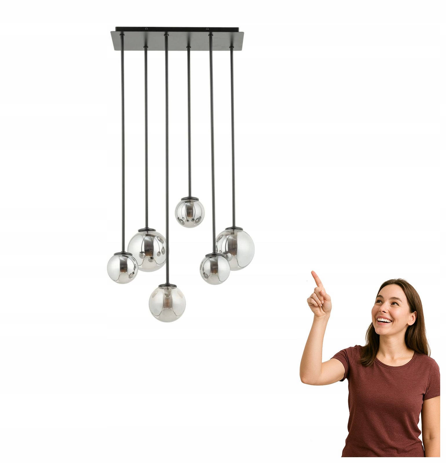 Závesná lampa Tulia 6 33498 Sigma Lighting