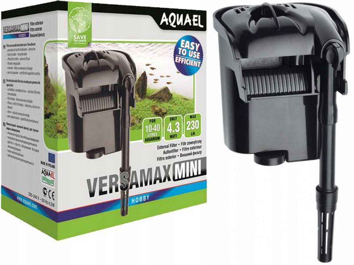 

Aquael VersaMAX FZN-Mini Filtr Kaskadowy 10-40l