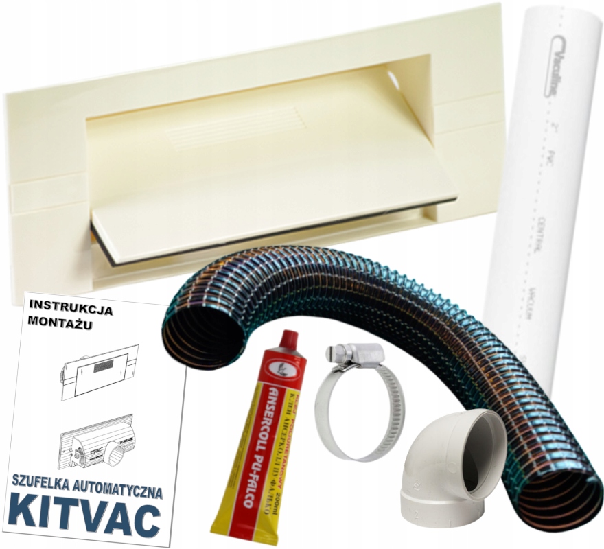 Automatická Lopatka Kitvac Krémová Prípojka