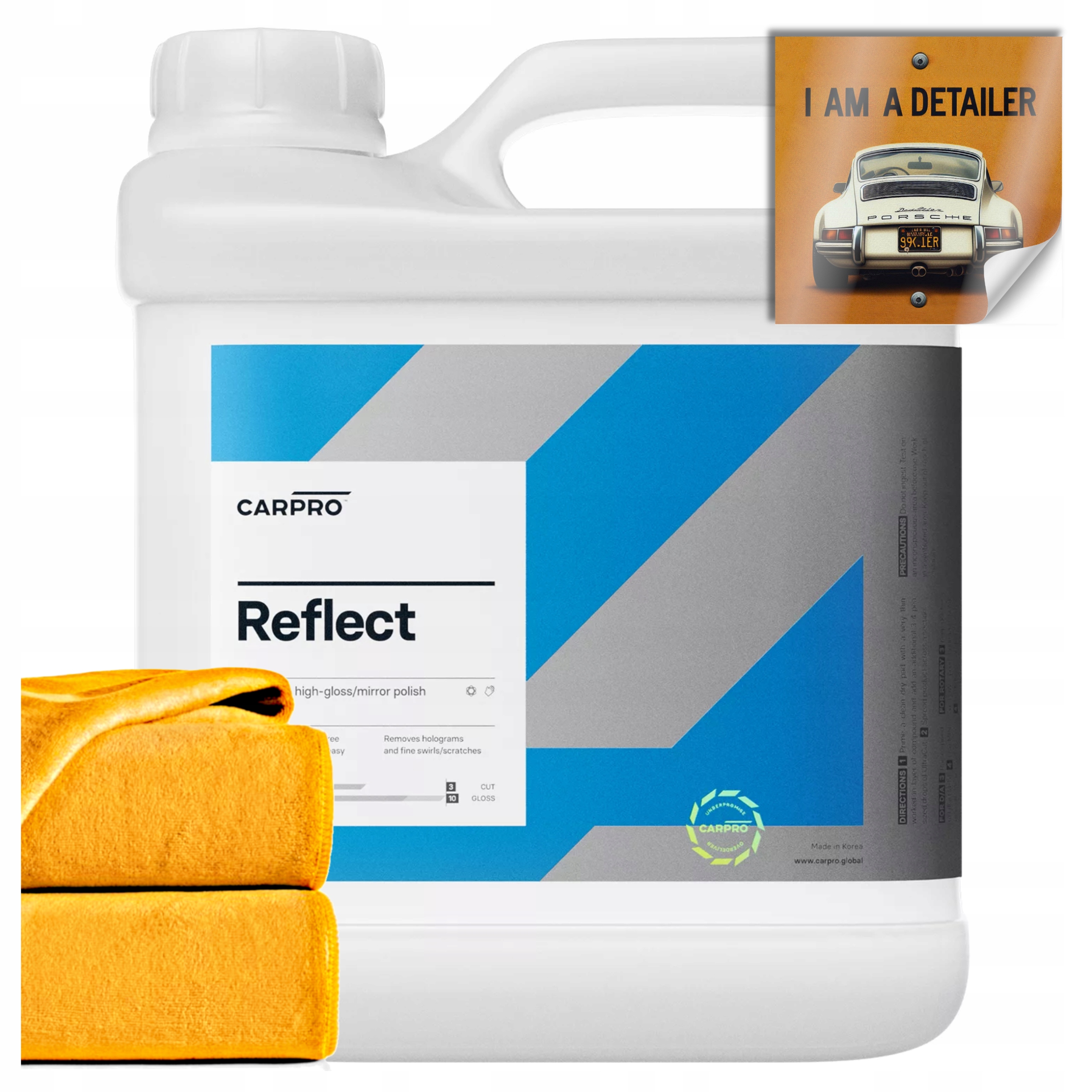 Leštiaca pasta CarPro Reflect Fine Polish Pasta Leštiaci lak 4 l