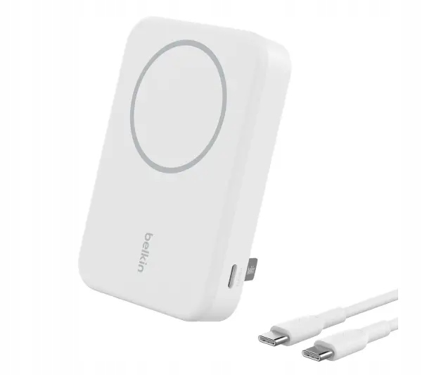 Powerbank Belkin BPD008BTWH BoostCharge Pro Magnetic 10000mAh 15W Qi2 Biały