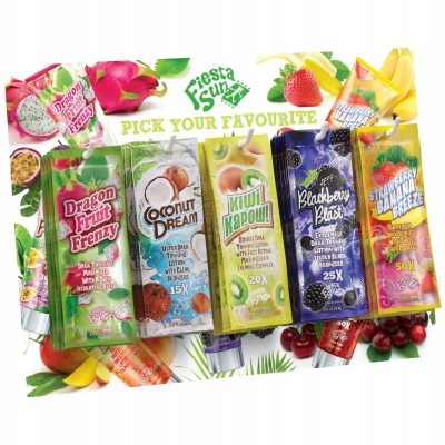 Fiesta Sun sáčky do solária 10+ brýle bonus