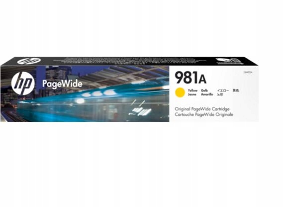 Hp 981A žltá atramentová kazeta, J3M70A J3M70A