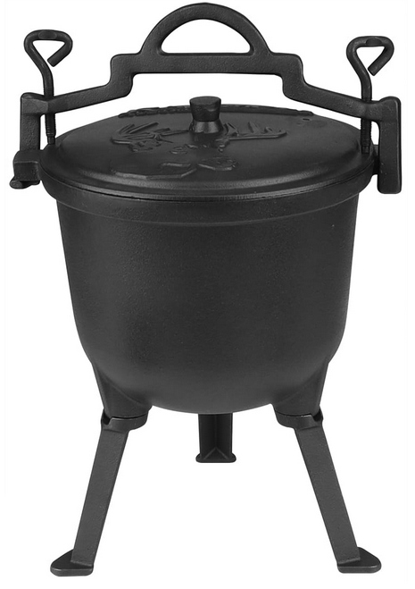 Kociołek Myśliwski 11l Żeliwny EMALIOWANY GARNEK na OGNISKO MK406 GRATIS Kod producenta RE-06- MK106-MK406