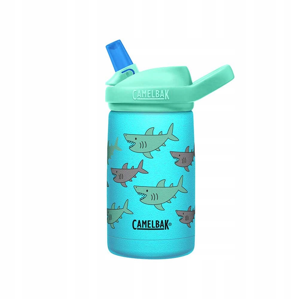 Butelka termiczna Camelbak eddy+ Kids Vacuum 350 ml School of Sharks