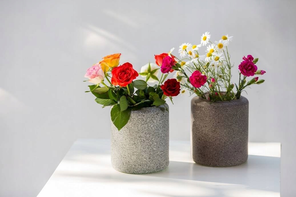 Szklany słój H:17cm D:14,5cm WM-C001 LOFTI granit Marka inny