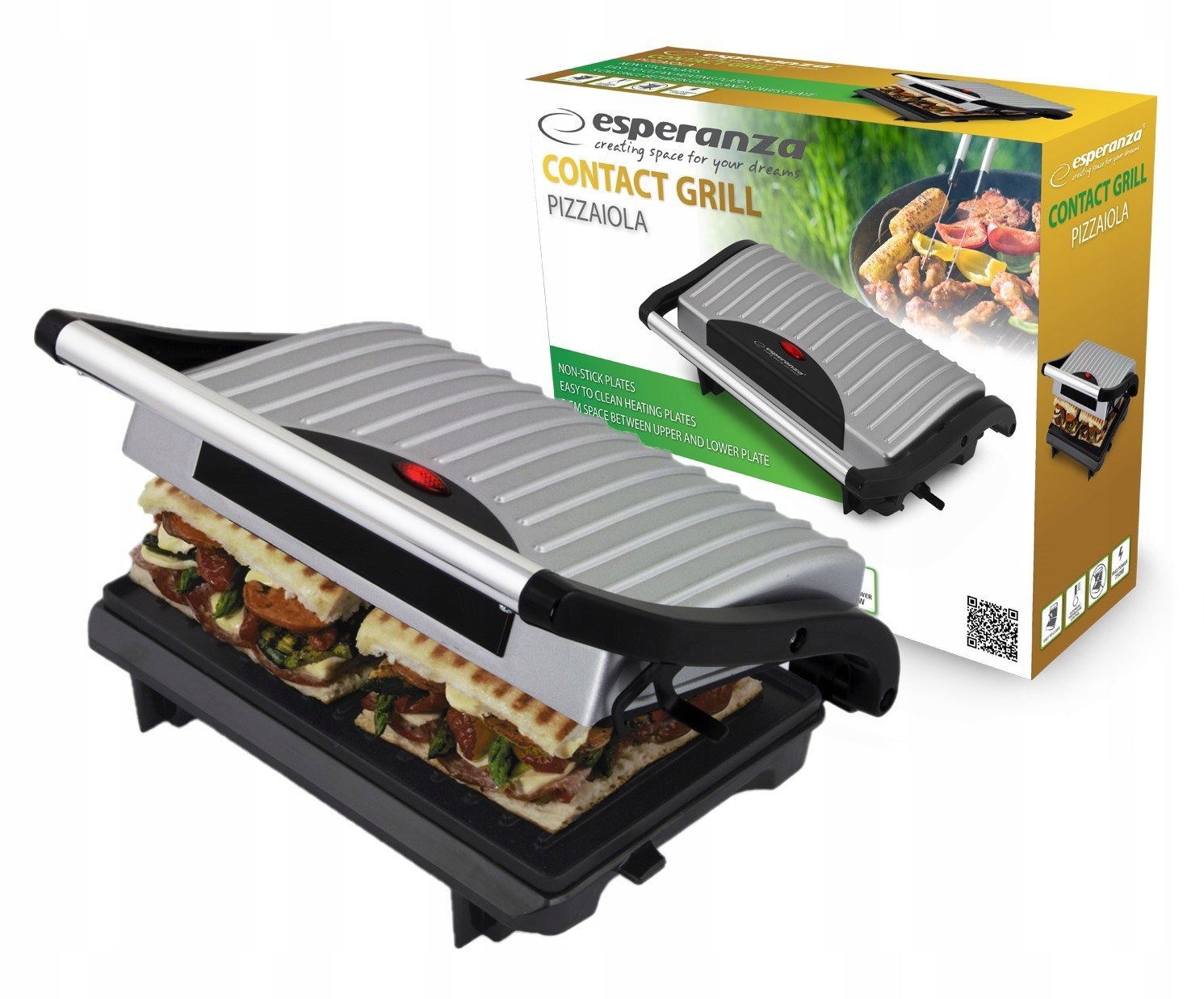 

Grill Elektryczny Opiekacz Rozkładany Ekonomiczny