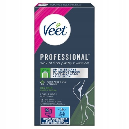 

Veet Professional Plastry do depilacji sucha 12