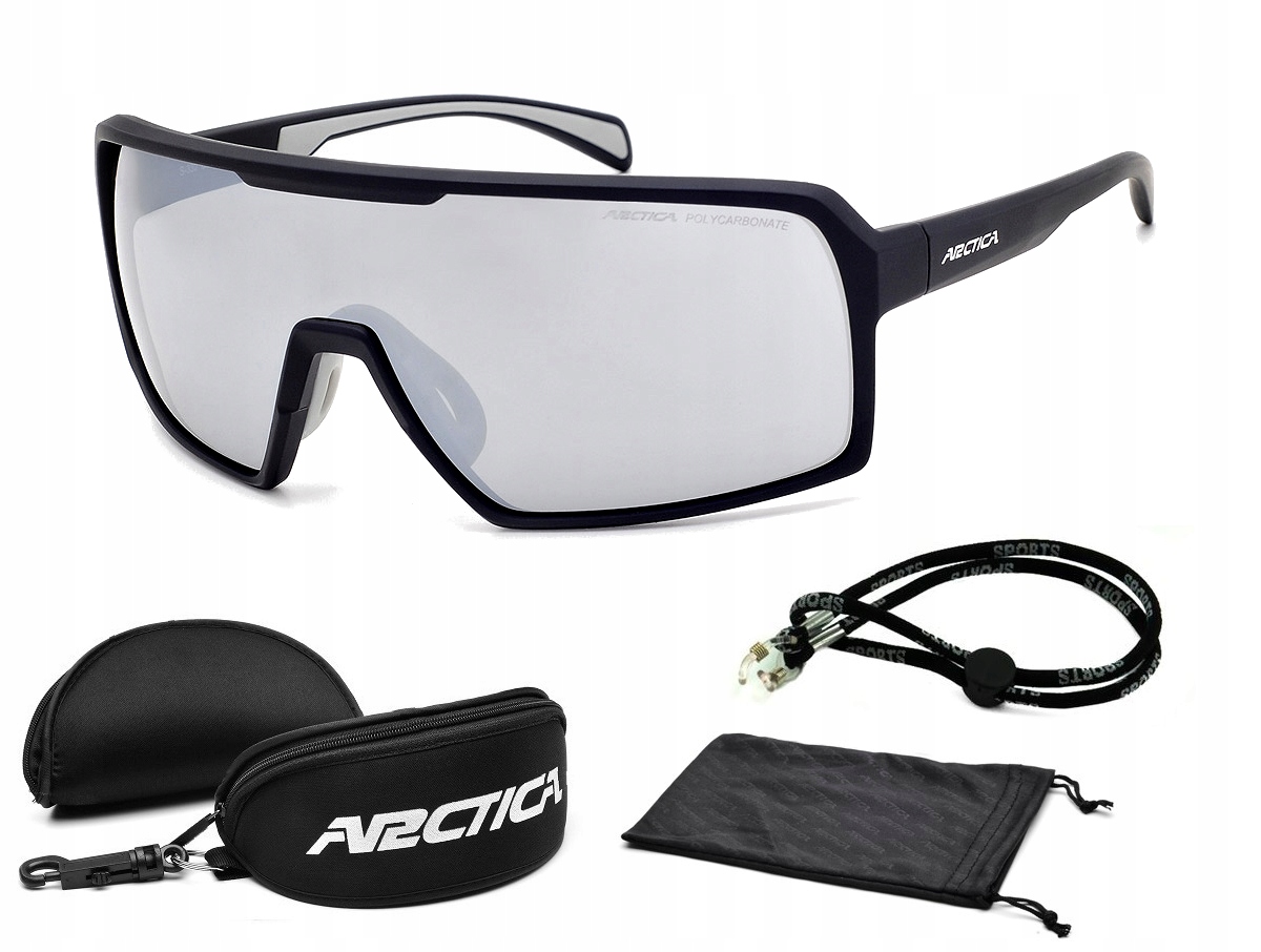 

Arctica Okulary Sportowe S-332 Rowerowe Duże Szkło