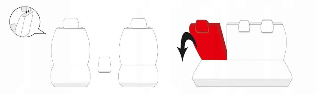Pokrowce CC DEDYKOWANE do Nissan Qashqai (2006-13) Producent Auto-dekor