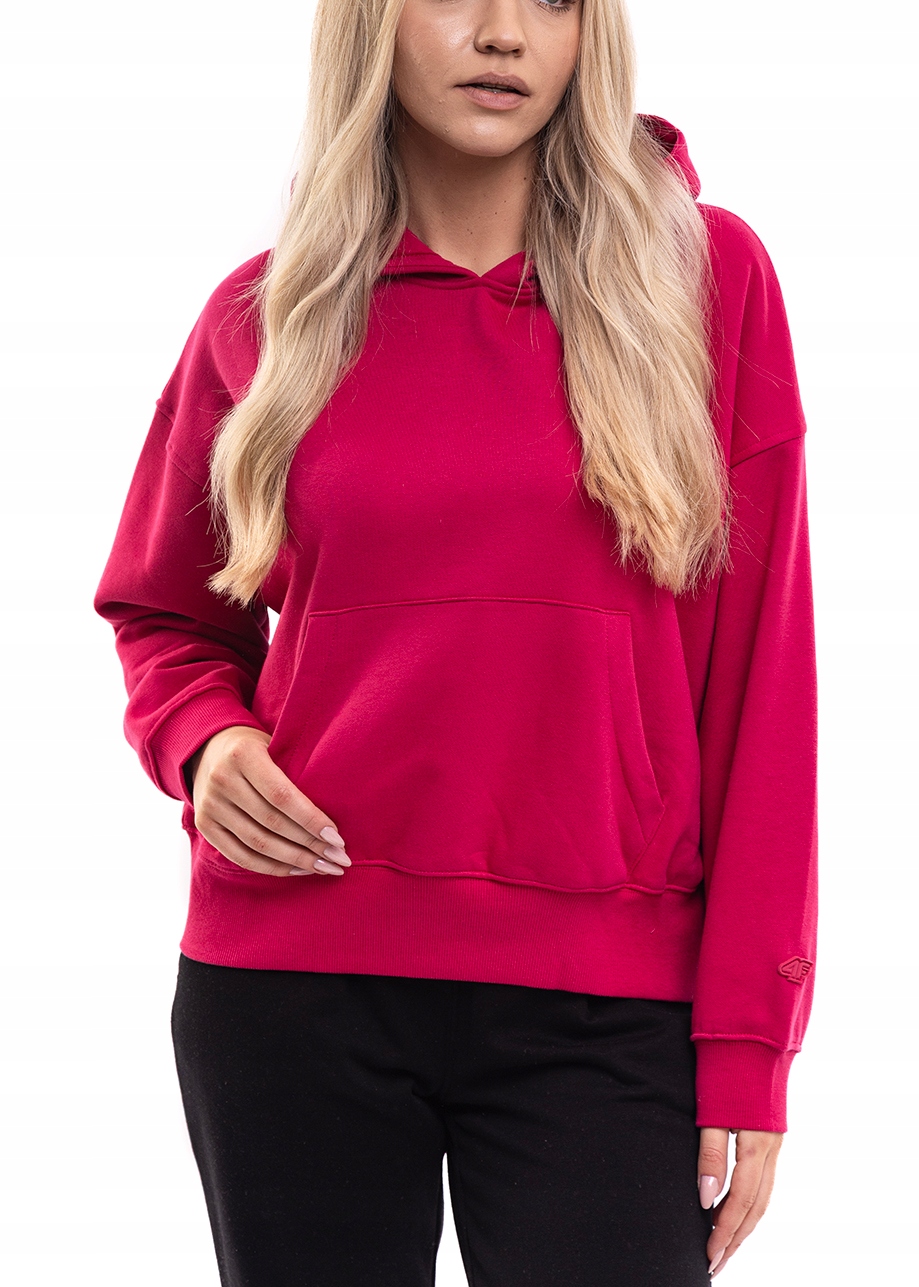 Dámská Mikina 4F , sportovní bavlněná s kapucí , vel XXL