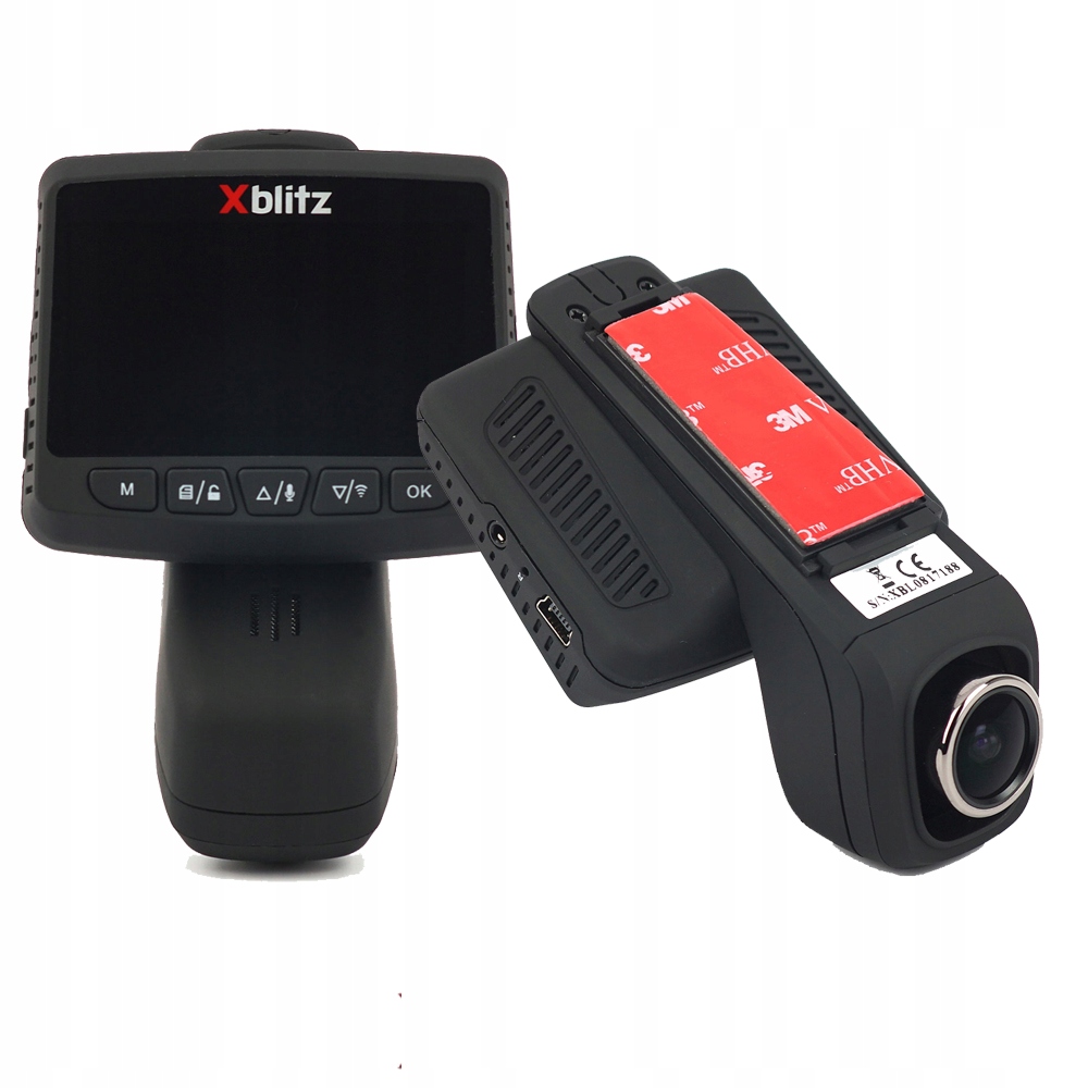 

Xblitz X5 Rejestrator Trasy Jazdy Kamera Wifi