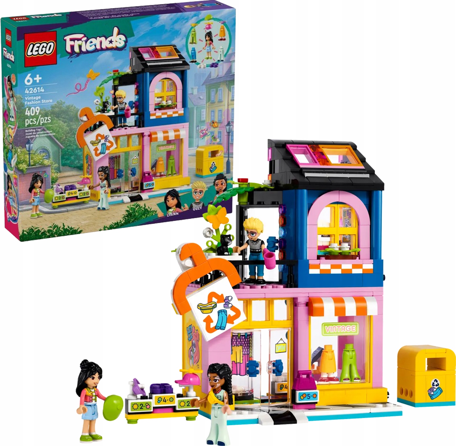Lego Friends – Obchod s použitým oblečením – 42614