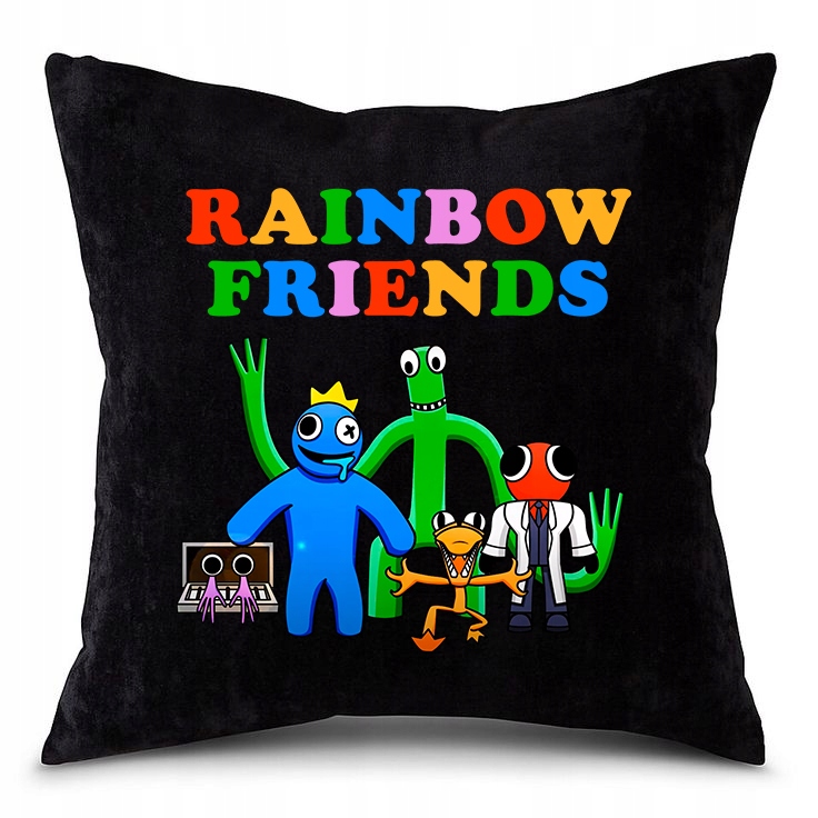 

Poduszka Czarna Gra Roblox Rainbow Firends