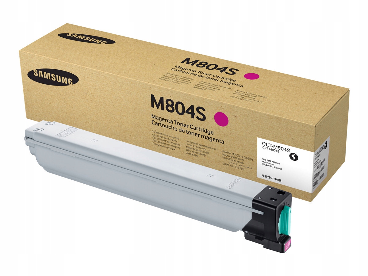 Toner Samsung CLT-M804S 0191628543502 purpurový (magenta)