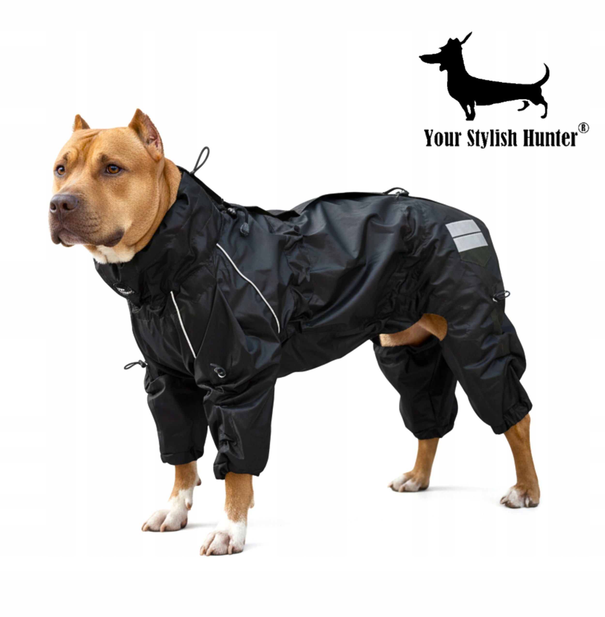 Levně Voděodolná kombinéza s fleecem pro psa španělský ovčák cane corso M